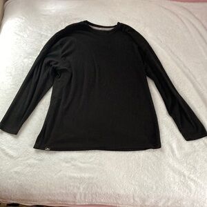 Warm Black Long Sleeve Shirt